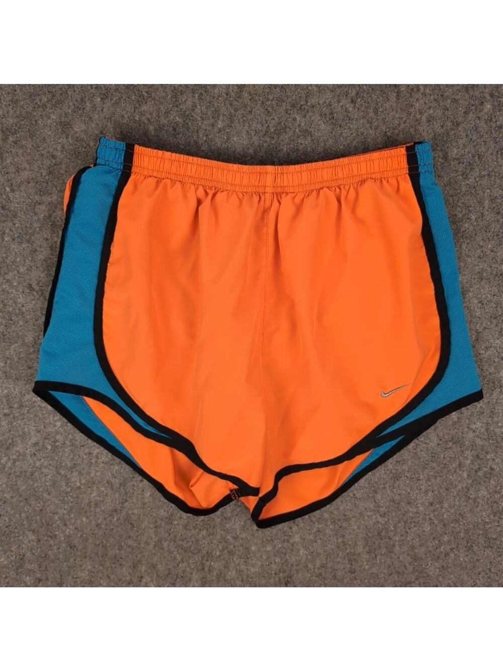 Nike Shorts Mens Small Pink Blue Dri-FIT Running Split Lined Lightweight